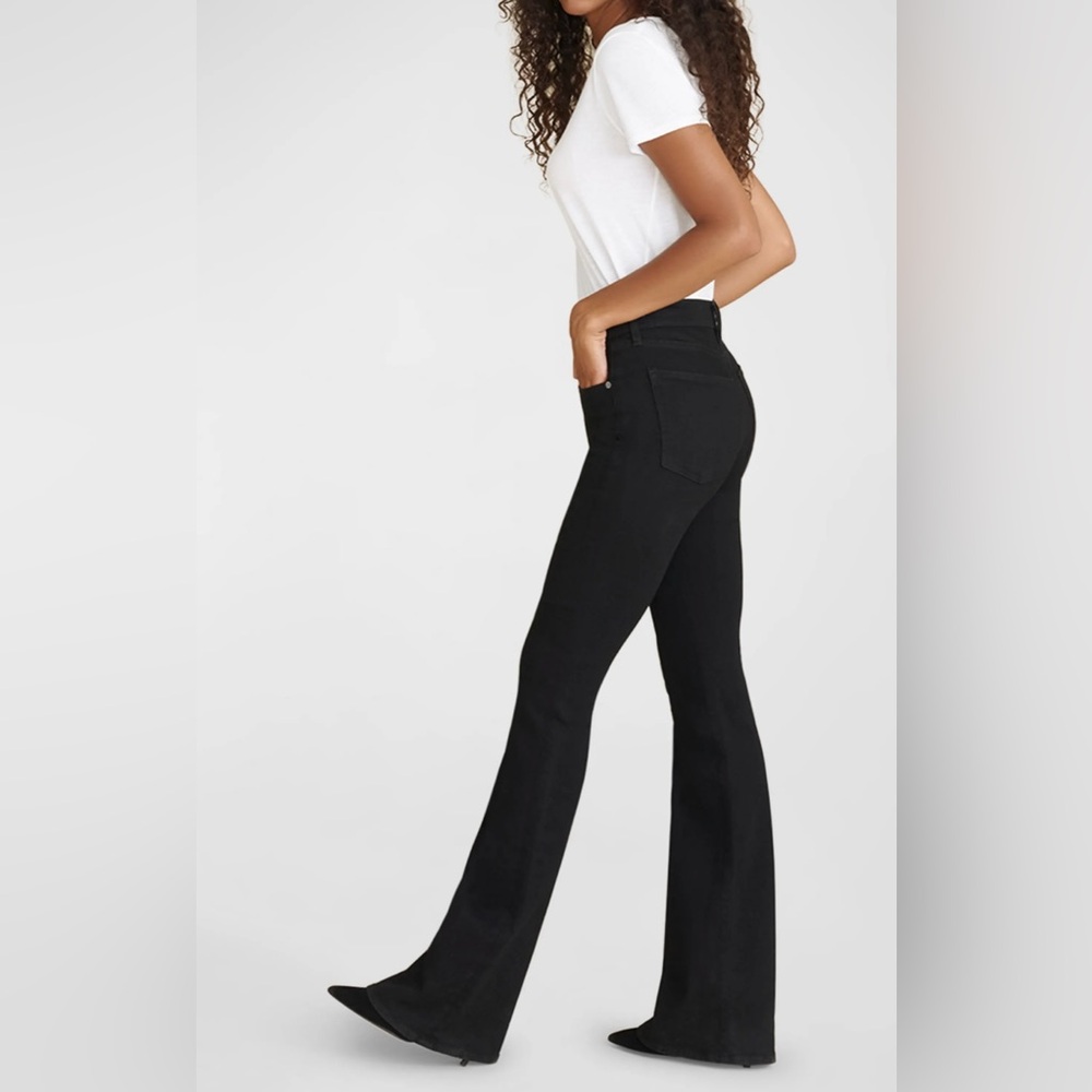 Veronica Beard Beverly Black Flare Jeans